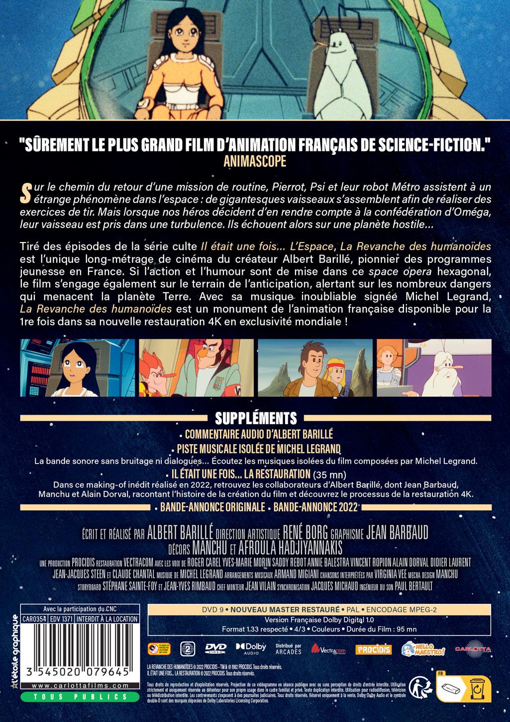 La Revanche des Humanoïdes [DVD]