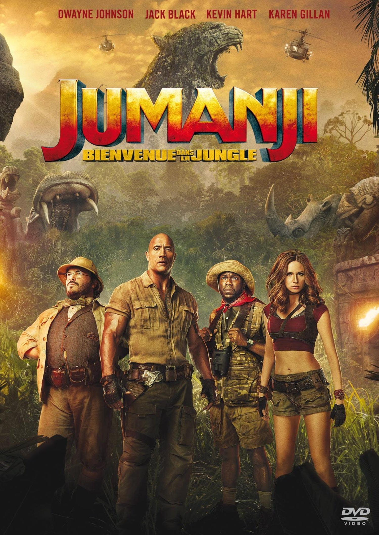 Jumanji : Bienvenue dans la jungle [DVD]