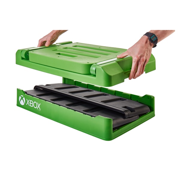 Numskull - Chaise de stockage inspiré du logo Xbox - flash vidéo