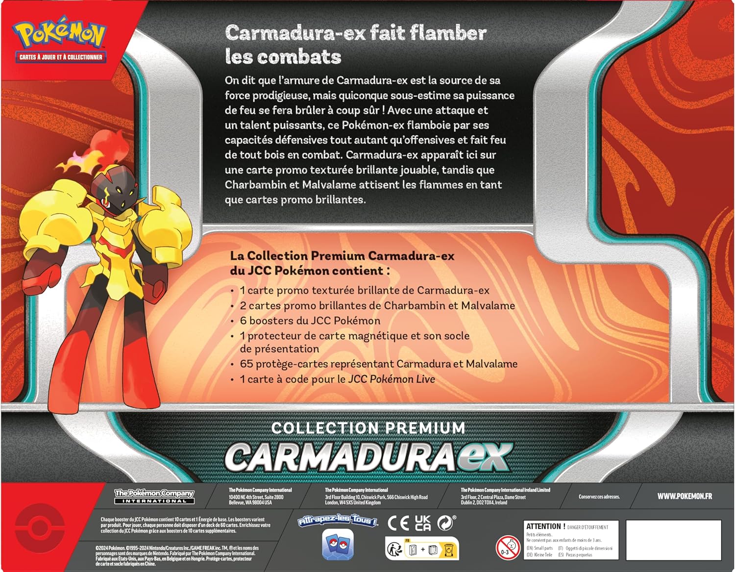 Pokémon JCC - Collection Premium Carmadura-ex - flash vidéo