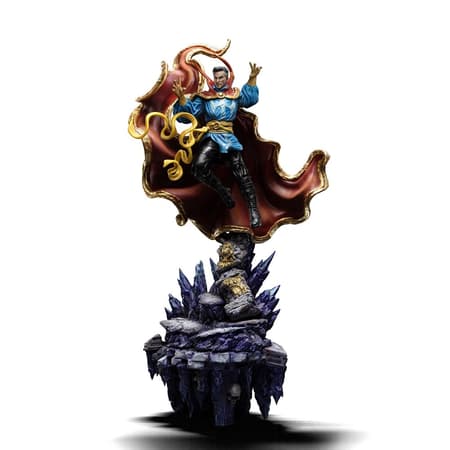 Iron Studios - Deluxe BDS Art Scale 1/10 - Marvel - Dr. Strange "Infinity Gauntlet" Statue 47cm - flash vidéo