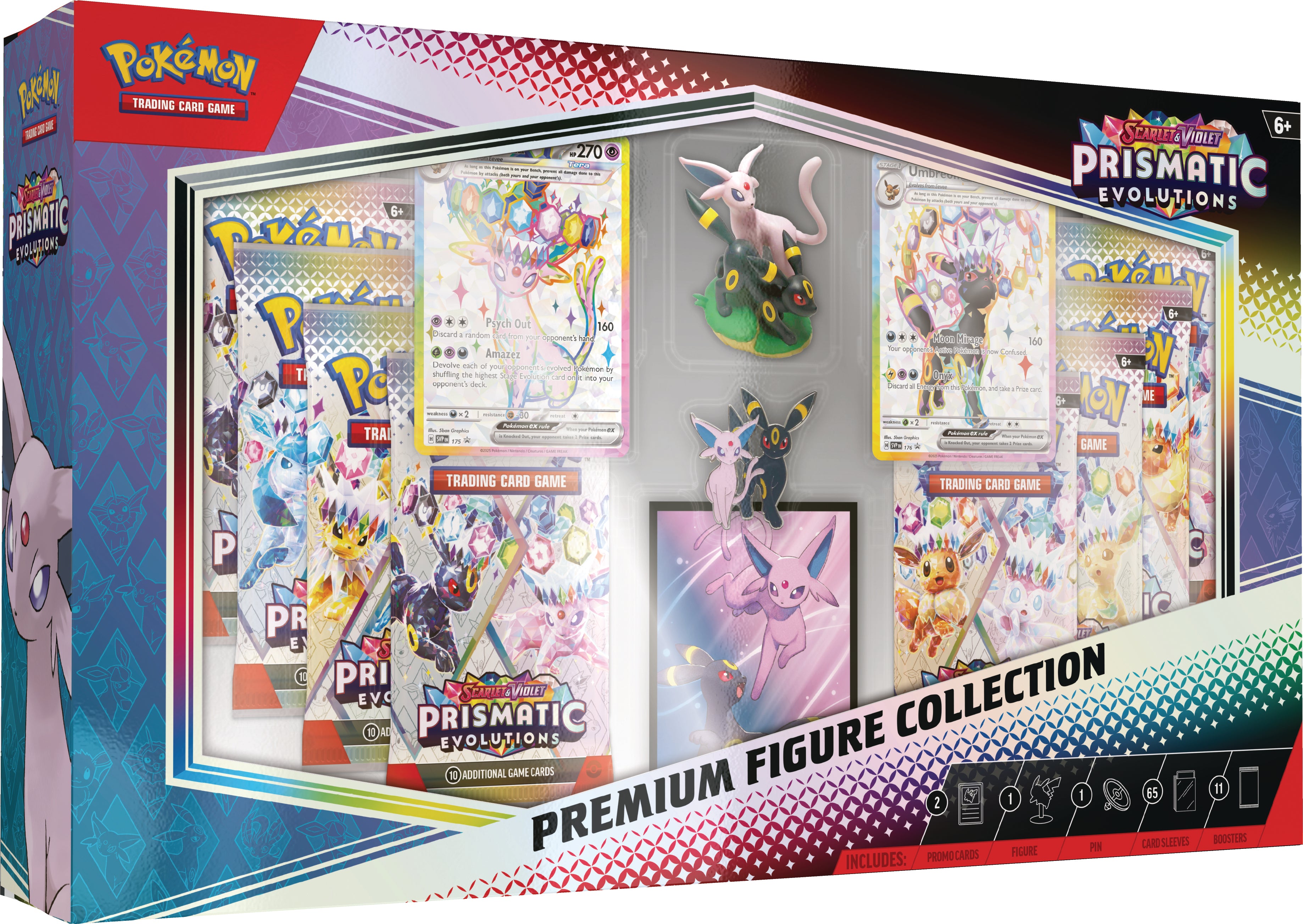 Pokémon TCG - Scarlet & Violet - SV 8.5 Prismatic Evolutions Premium Figure Collection