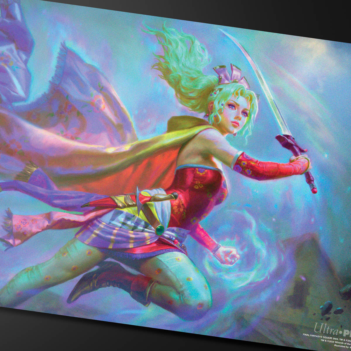 Ultra Pro - Magic: The Gathering - Universes Beyond: Final Fantasy - Tapis de jeu Terra, Herald of Hope
