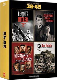 39-45 - La collection : La fascination des femmes pour Hitler + La Drôle de guerre d'Alan Turing + Résistants-Collabos : Une lutte à mort + Das Reich : Une division SS en France [DVD]