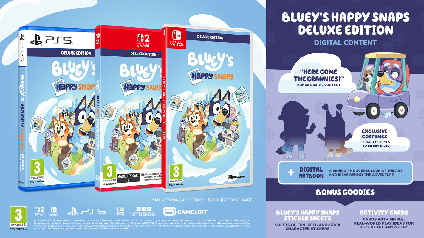 Bluey's Happy Snaps - Day One Deluxe Edition