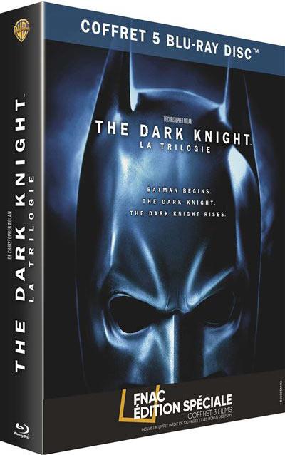 The Dark Knight Trilogy : Batman Begins + The Dark Knight + The Dark Knight Rises [Blu-ray]