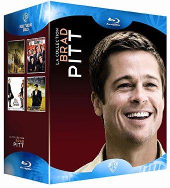 La Collection Brad Pitt : Troie + L'assassinat de Jesse James par le lâche Robert Ford + Mr. & Mrs. Smith + Ocean's 13 [Blu-ray]