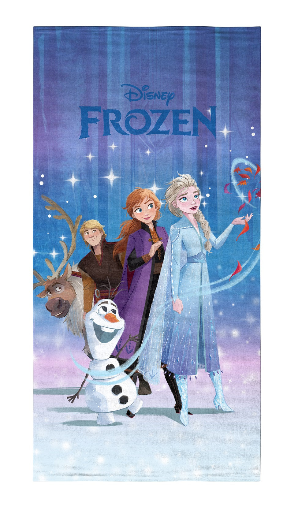 Disney - Serviette de plage en microfibre "La Reine des neiges" (140x70cm) - flash vidéo