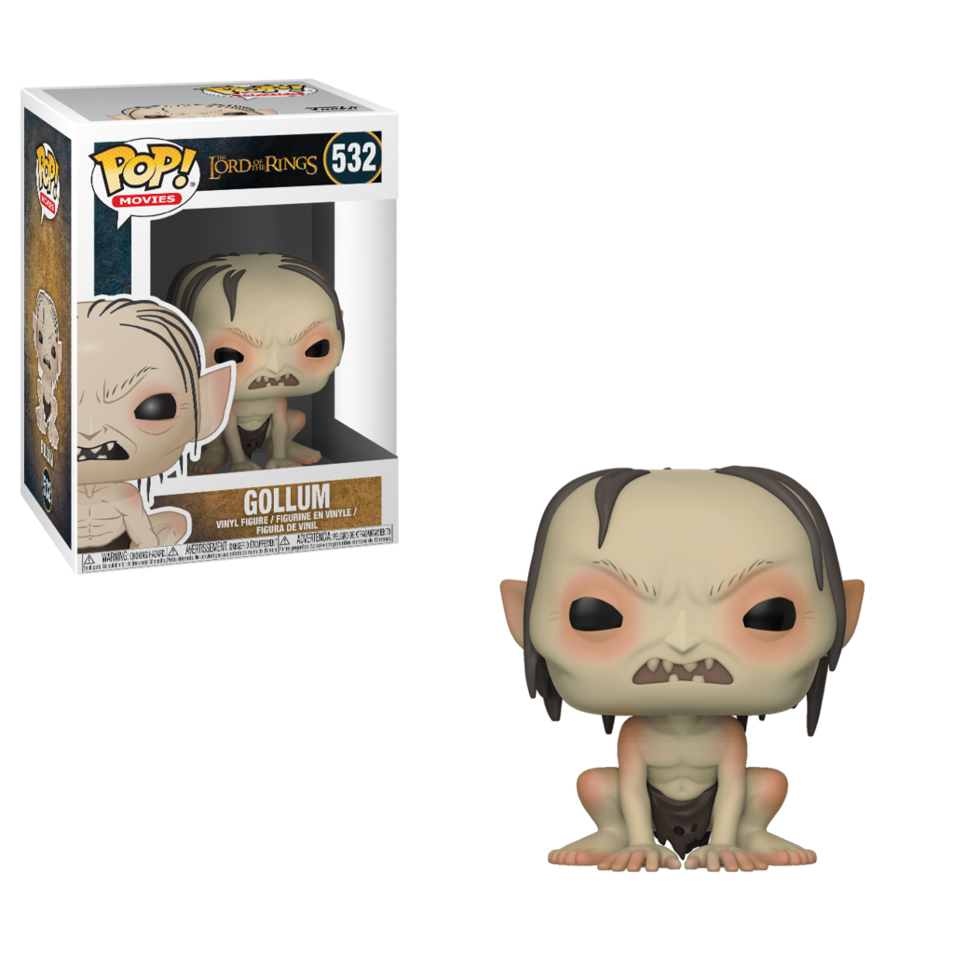 Funko Pop! Movies The Lord of the Rings Gollum ENG Merchandising - flash vidéo