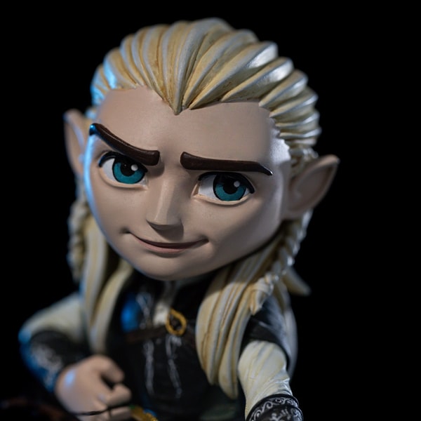 Iron Studios - MiniCo - Le Seigneur des anneaux - Legolas Statue 15cm - flash vidéo