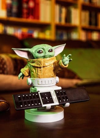 Cable Guys R.E.S.T - Le Mandalorien - Grogu Support pour Téléphone et Manette - flash vidéo