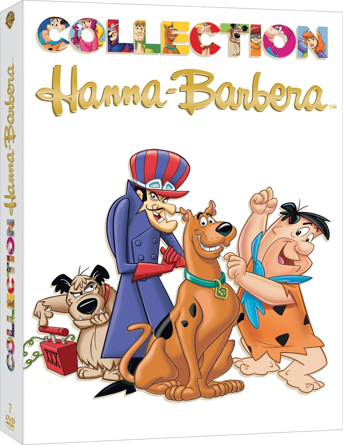 La Collection Hanna Barbera - 60ème anniversaire : Scoubidou où es-tu ? - Saison 1 + Les Pierrafeu - Saison 1 + Les Fous du volant - Saison 1 [DVD]