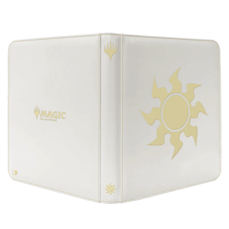 Ultra Pro - Magic: The Gathering - Mana 8 - Portfolio A4 12 Pochettes avec Fermeture - Plaines - flash vidéo