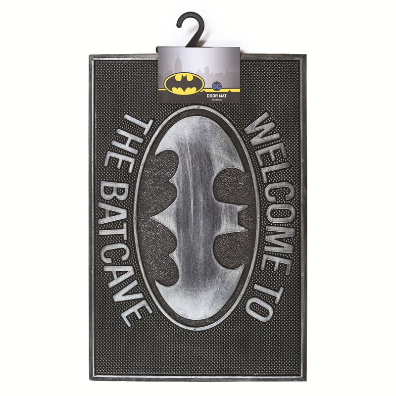 Batman - Tapis de porte en caoutchouc "Welcome to the Batcave"