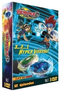 Beyblade Metal Fusion - 3...2...1 Hyper Vitesse ! - Coffret n° 1 (3 DVD) [DVD]