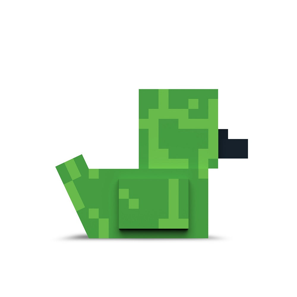 Numskull - Mini TUBBZ Canard de bain - Minecraft - Creeper (Édition baignoire) - 8cm - flash vidéo