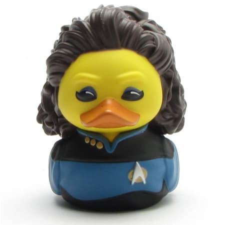 Numskull - Best of TUBBZ Boîte Canard de bain - Star Trek - Deanna Troi - 9cm - flash vidéo