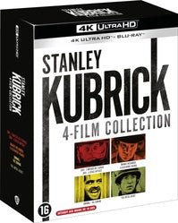 Stanley Kubrick - Collection : 2001, l'odyssée de l'espace + Full Metal Jacket + Shining + Orange mécanique [4K Ultra HD]
