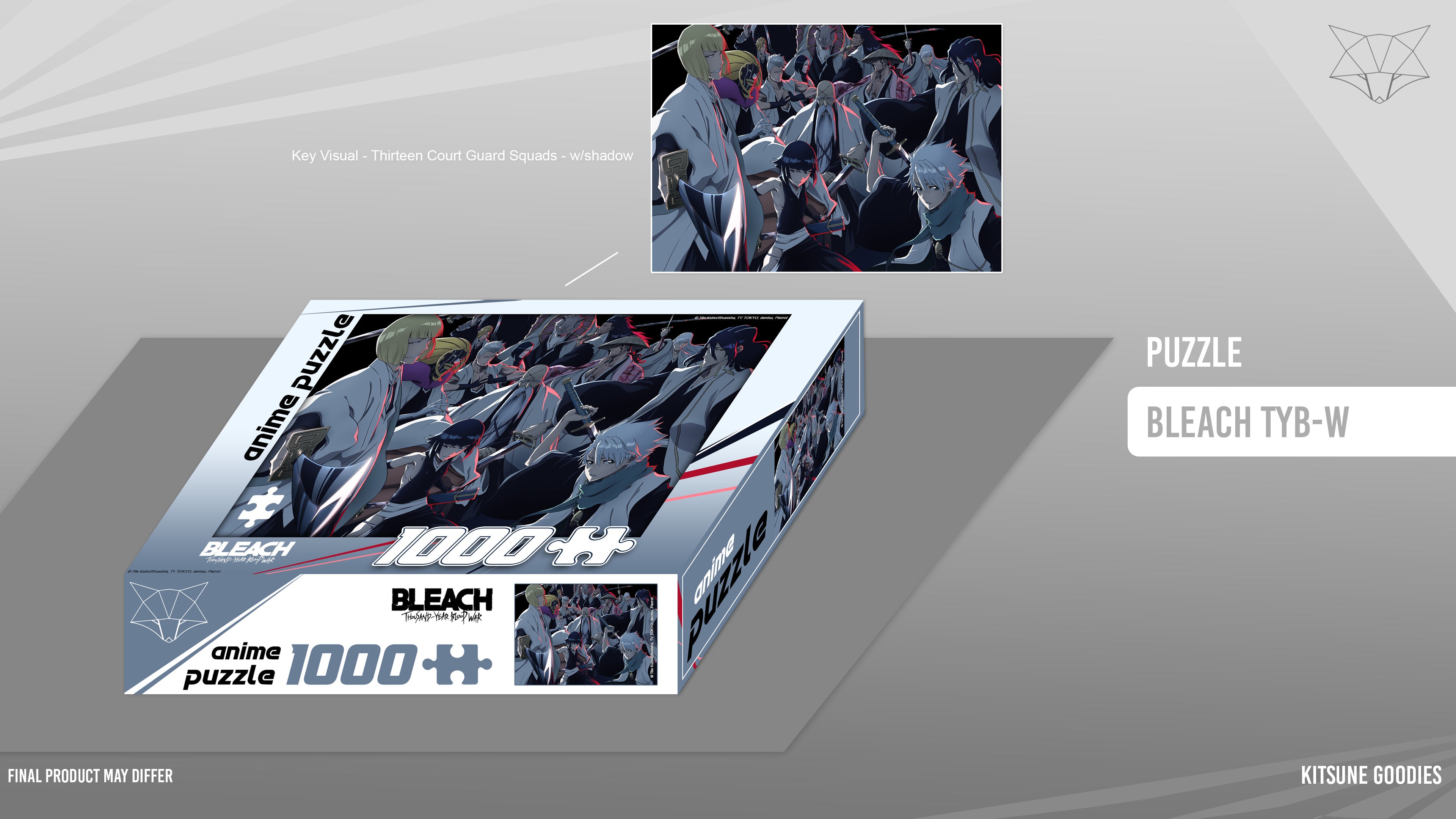 Anime Puzzle - Puzzle Bleach: Thousand-Year Blood War 01 - 1000 pcs - flash vidéo