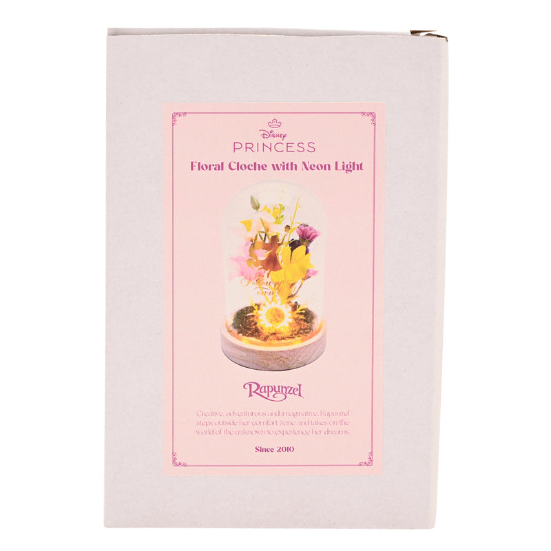 Disney - Raiponce - Cloche Florale avec Lumière Néon "Raiponce"