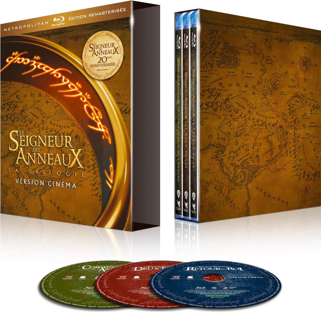 Le Seigneur des Anneaux : La Trilogie [Blu-ray]