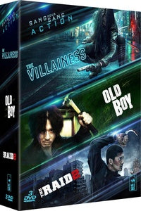 Coffret Action Asiatique - Collection de 3 films - The Villainess + Raid 2 + Old Boy [DVD]