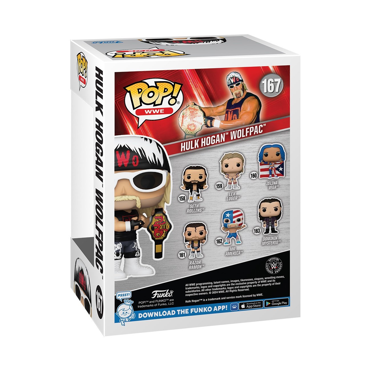 Funko Pop! WWE: Wolfpac - Hulk Hogan - flash vidéo