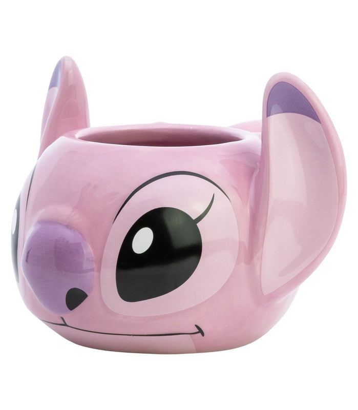 Stor - Lilo et Stitch - Tasse 3D en céramique "Angel" en Boîte Cadeau 375ml