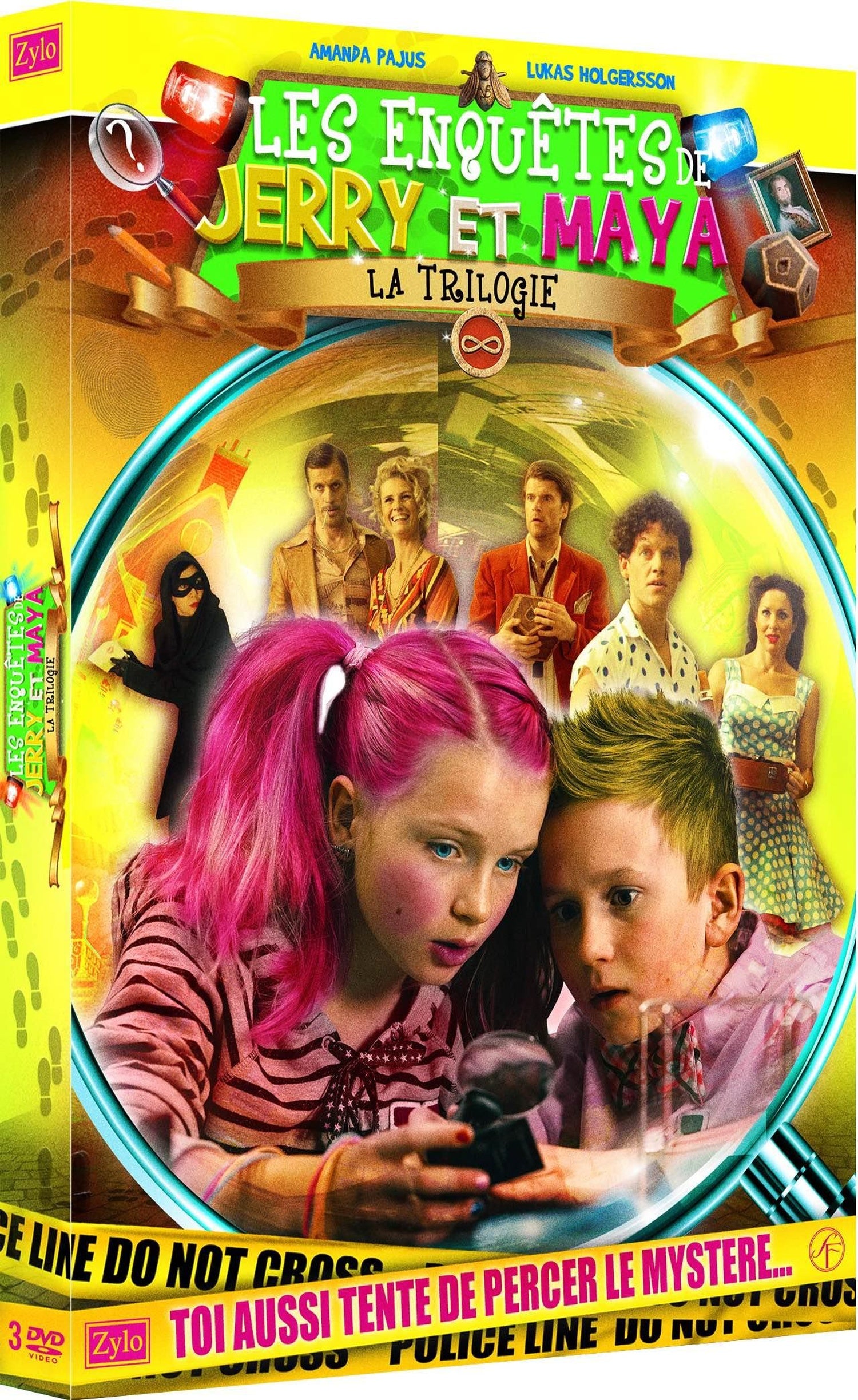 Les Enquêtes de Jerry et Maya : La Trilogie [DVD]