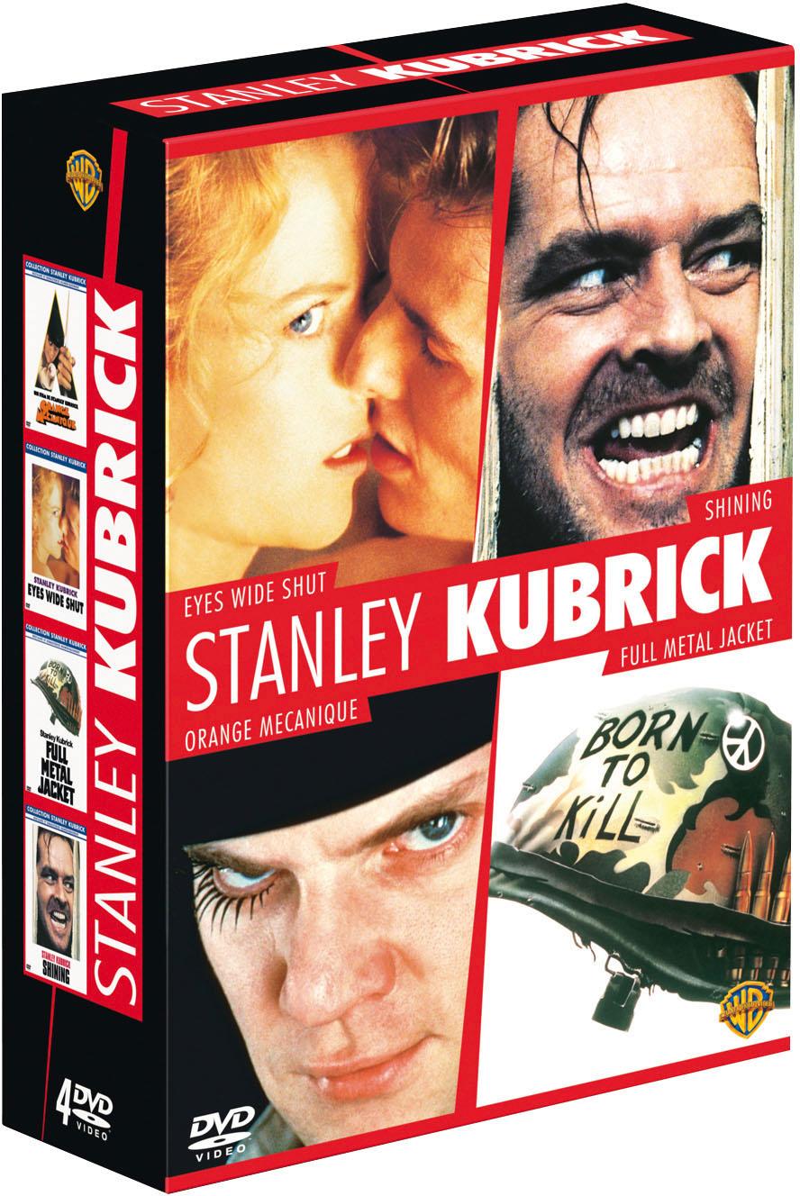 Stanley Kubrick - Coffret : Eyes Wide Shut + Shining + Orange mécanique + Full Metal Jacket [DVD]