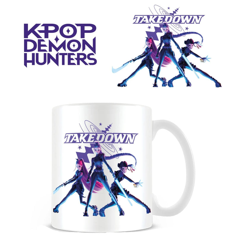 KPop Demon Hunters - Mug blanc Takedown 325ml