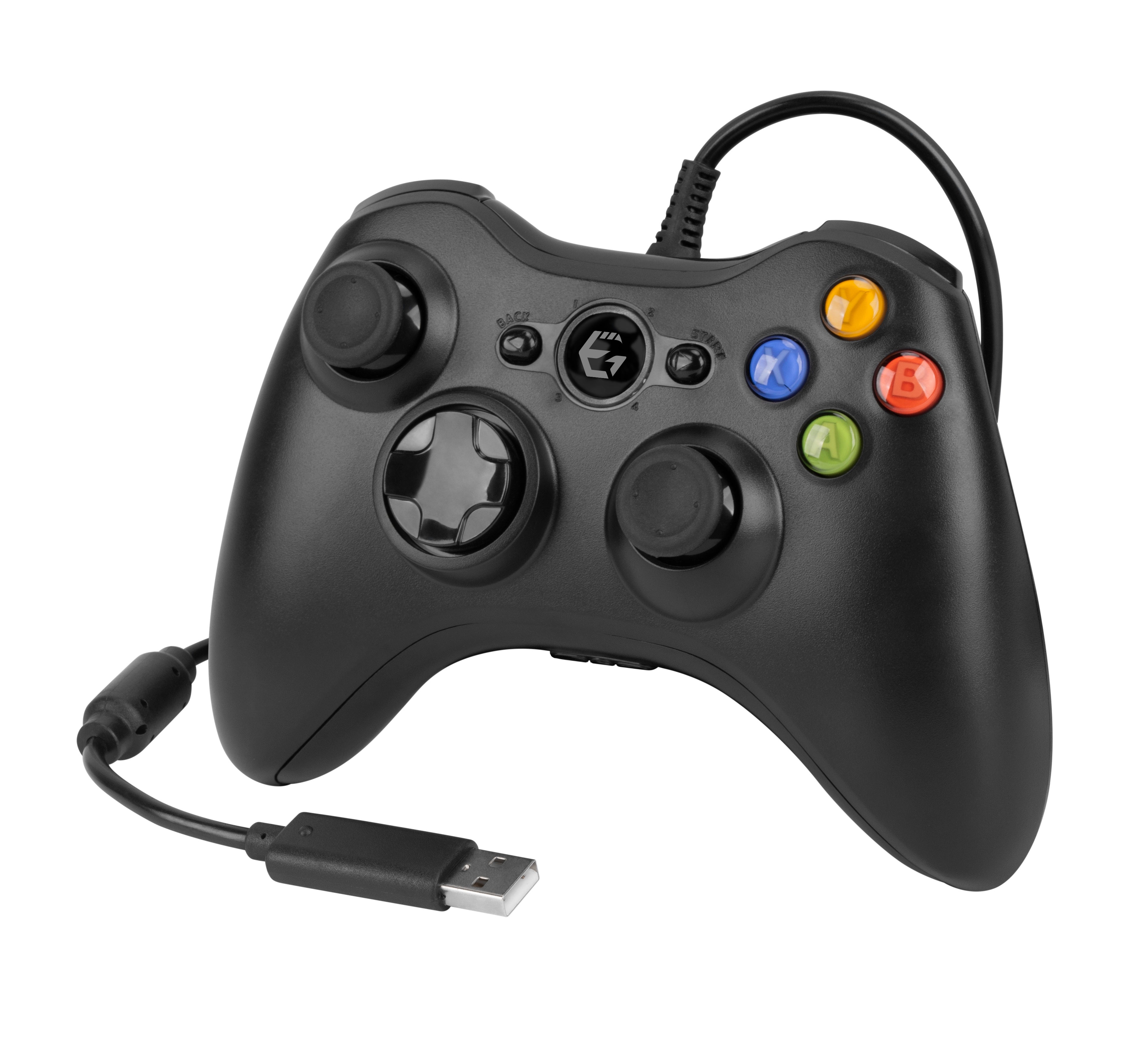 EgoGear - Manette filaire RGC02 Noire pour X360 et PC