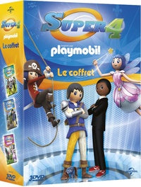 Le Coffret Super 4 (inspiré par Playmobil) : Attention aux dragons + Le tournoi de magie + Origines [DVD]