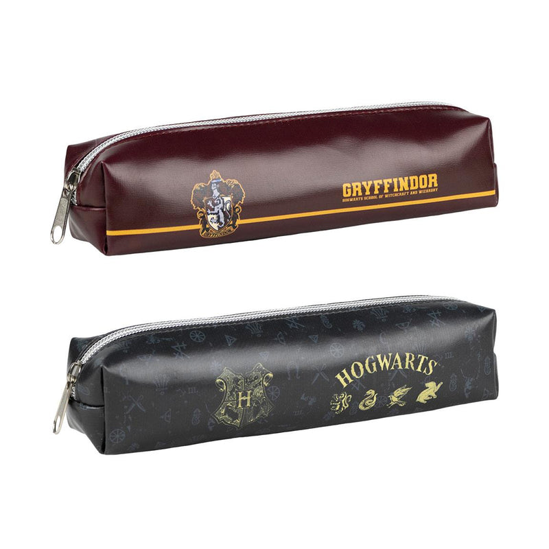 Harry Potter - Trousse à crayons bleue Poudlard