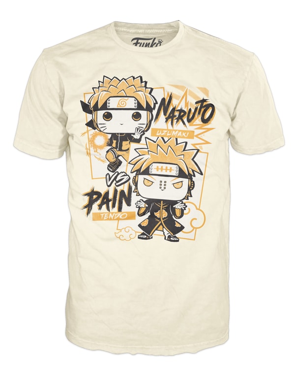 Funko NEWBoxed Tee: Naruto Shippuden - Naruto vs Pain - XL - flash vidéo