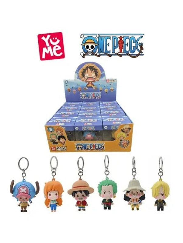 YuMe One Piece Pocket Hero Series 2 - Display de porte-clefs (12 unités)