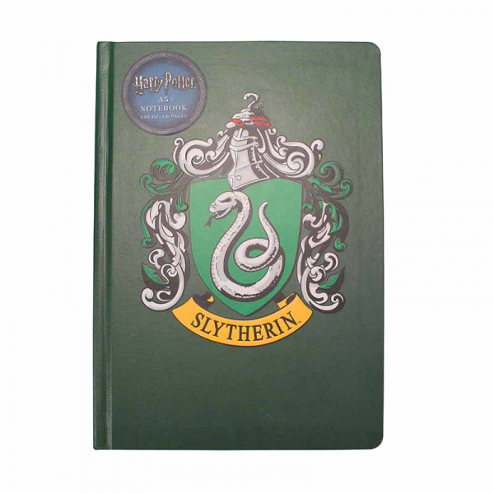 Harry Potter - Slytherin Crest A5 Notebook - flash vidéo