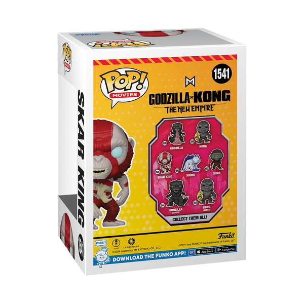 Funko Pop! Movies: Godzilla x Kong: The New Empire - Skar King - flash vidéo