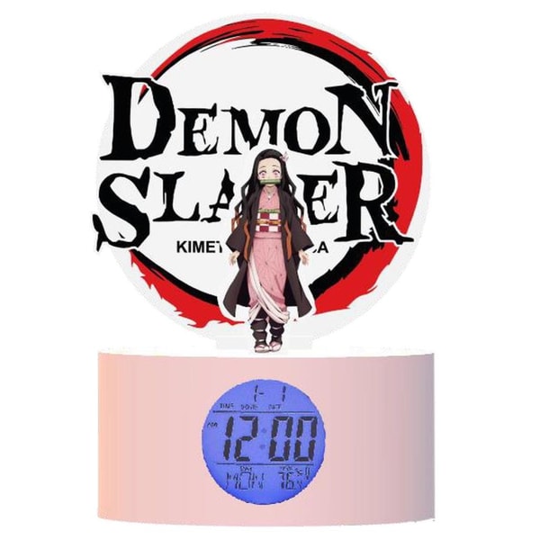 Demon Slayer: Kimetsu no Yaiba - Réveil et Lampe Nezuko Kamado