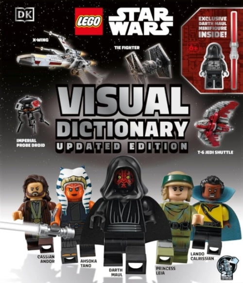LEGO STAR WARS VISUAL DICTIONARY - UPDATED EDITION: WITH EXCLUSIVE STAR WARS MINIFIGURE