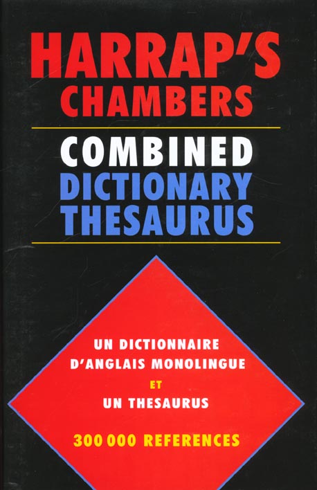 Harrap's combined dictionary thesaurus