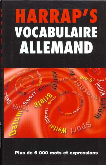 Vocabulaire allemand