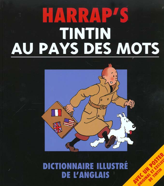 Tintin au pays des mots ; dictionnaire illustre de l'anglais