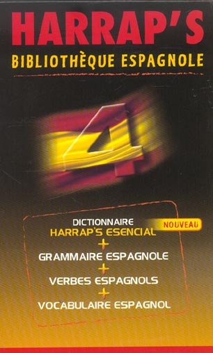 Pack 4 exemplaires ; harrap's bibliotheque espagnole
