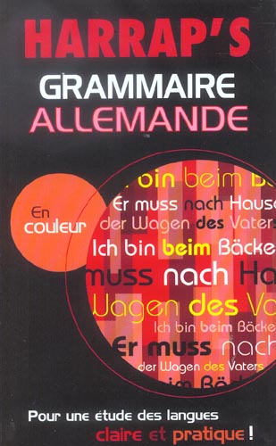 Harrap's grammaire allemande
