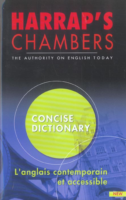Harrap's chambers concise dictionary english