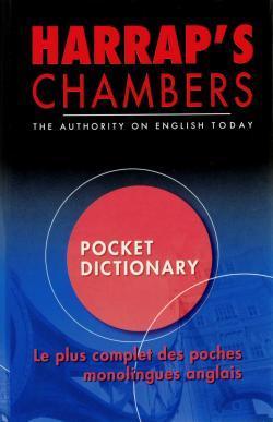 Dictionary Harrap's Chambers pocket