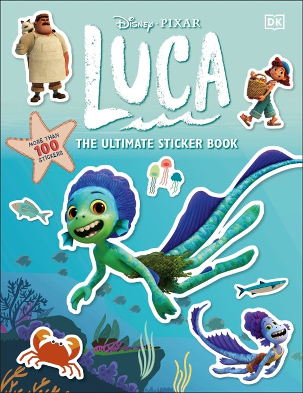 DISNEY PIXAR LUCA ULTIMATE STICKER BOOK
