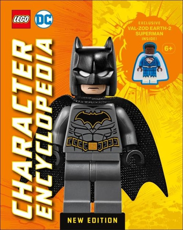 LEGO DC CHARACTER ENCYCLOPEDIA NEW EDITION - WITH EXCLUSIVE LEGO MINIFIGURE