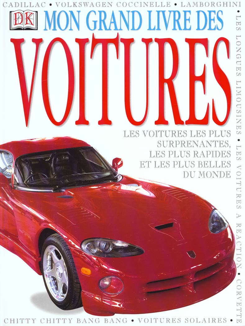 Le grand livre des voitures